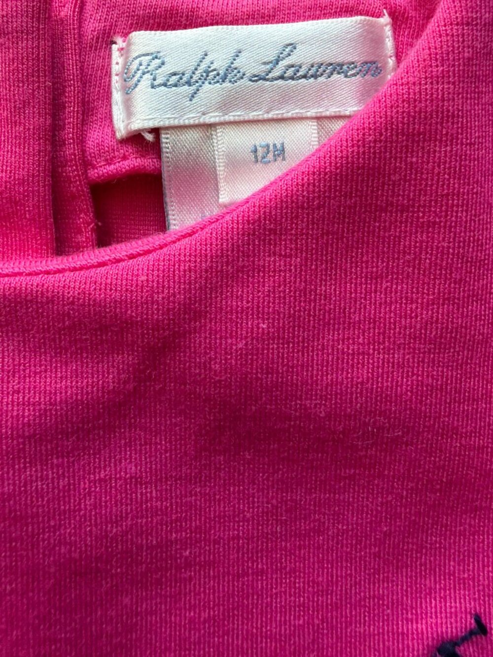 Ralph Lauren Baby Girl Pink Pleated Dress 12M - Picture 3 of 5